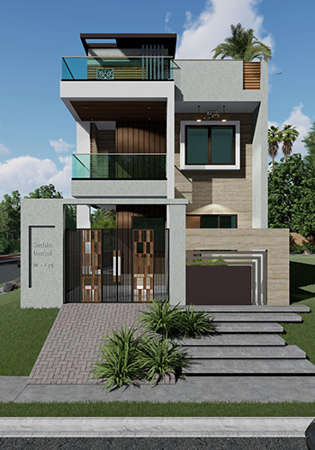 Residential Elevation Design, Home designer near me, Exterior house designers near me, Architects in Jaipur,